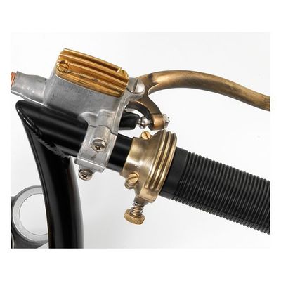 Gashandtagshus Kustom Tech K-Tech 1" / 25.4mm handlebars obehandlad mässing