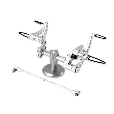 Framflyttade reglage Kustom Tech K-Tech FXST 86-99 polerad