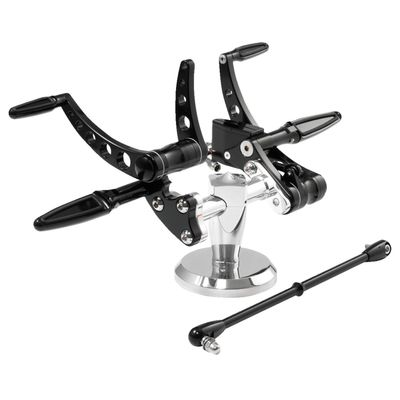 Framflyttade reglage Kustom Tech K-Tech FXST 86-99 svart