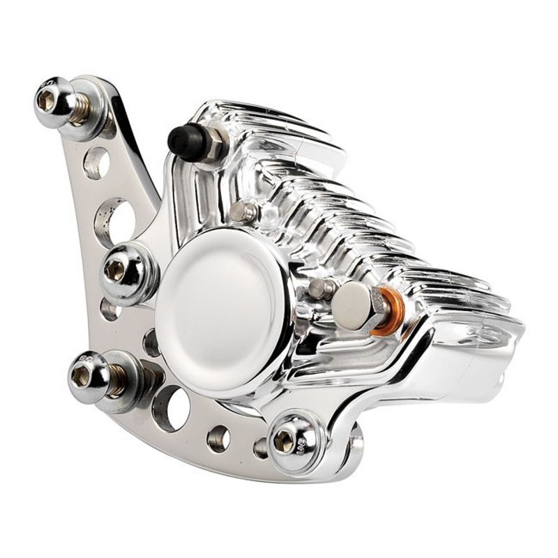 Fäste bromsok fram Kustom Tech K-Tech Freni H-D models with Showa fork 84-99 polerad