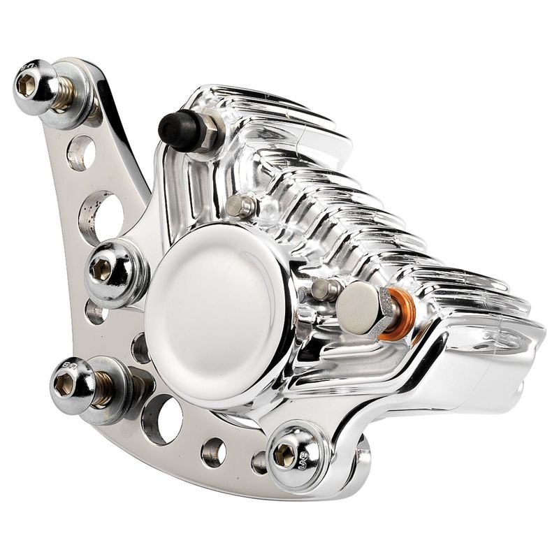 Fäste bromsok fram Kustom Tech K-Tech Freni H-D models with Showa fork 84-99 polerad