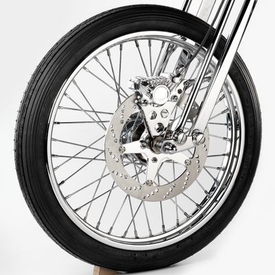 Fäste bromsok fram Kustom Tech K-Tech Freni polerad