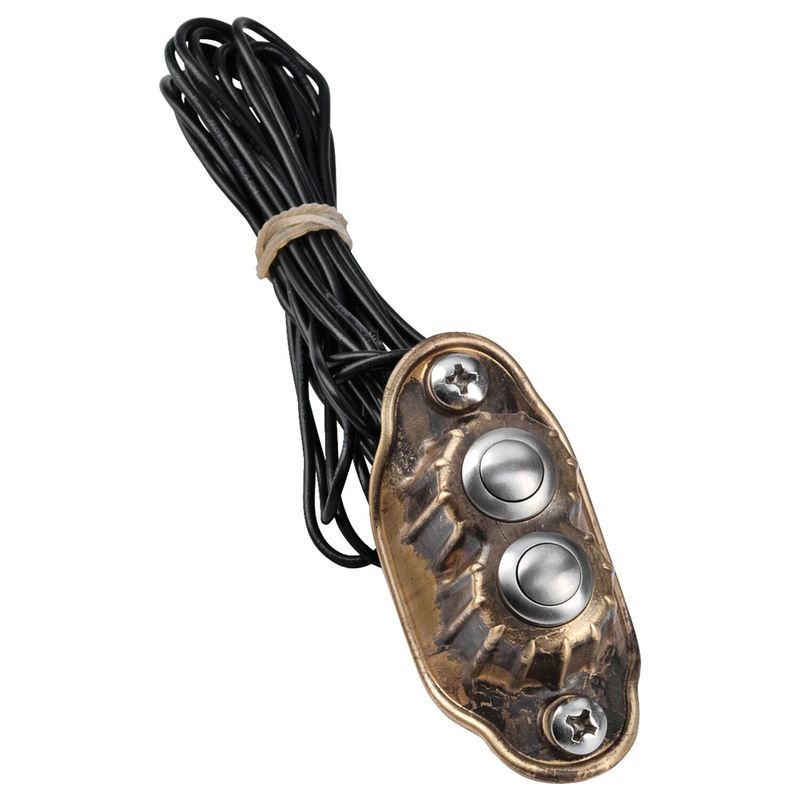 Styrströmbrytare Kustom Tech dubbel stål 20-172