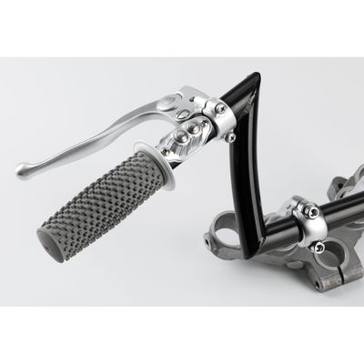 Styrströmbrytare Kustom Tech dubbel satin krom