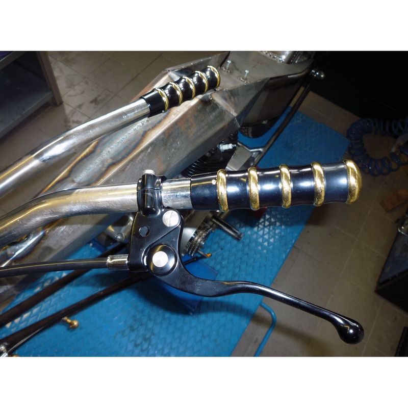 Kopplingshandtag Kustom Tech K-Tech Grimeca 1" 25.4 svart