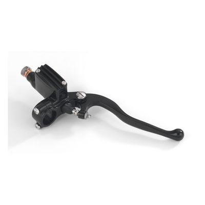 Huvudcylinder styre Kustom Tech Brake 12mm 1" svart anodiserad