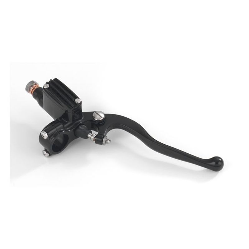 Huvudcylinder styre Kustom Tech Brake 14mm 1" svart anodiserad
