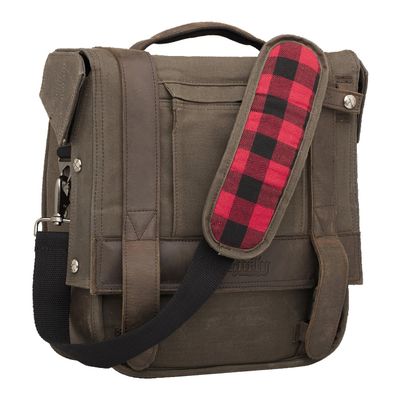 Sidoväska Burly Voyager Dark Oak canvas