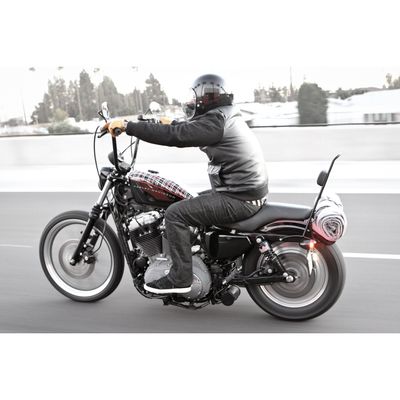 Sissybar Burly 13" svart XL Sportster 04-22