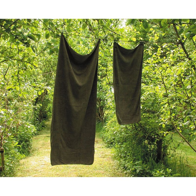 Fosco clothesline with 8 utility hooks