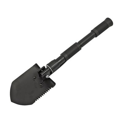Folding spade, with built-in axe