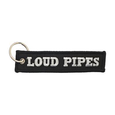 Nyckelring Army Surplus Loud Pipes Saves Lives svart