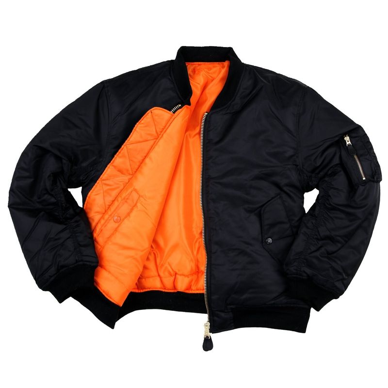 Jacka Army Surplus MA-1 stl S svart