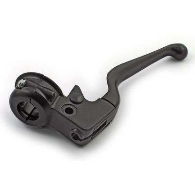 Kopplingshandtag MCS Softail, Dyna 96-06 svart