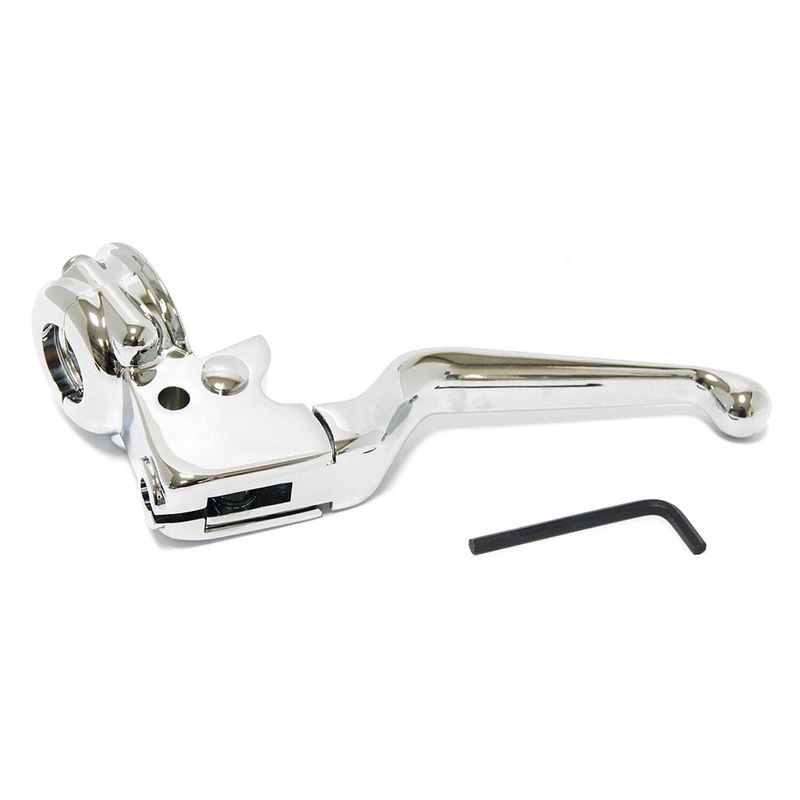 Kopplingshandtag MCS krom Softail 08-14