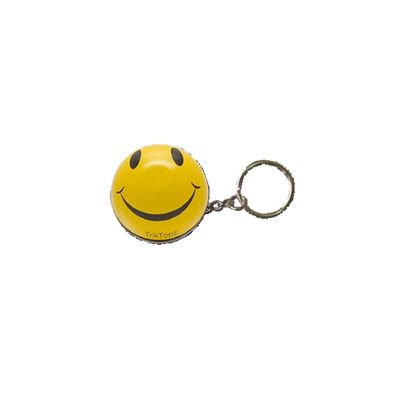 Nyckelring TrikTopz Smiley gul