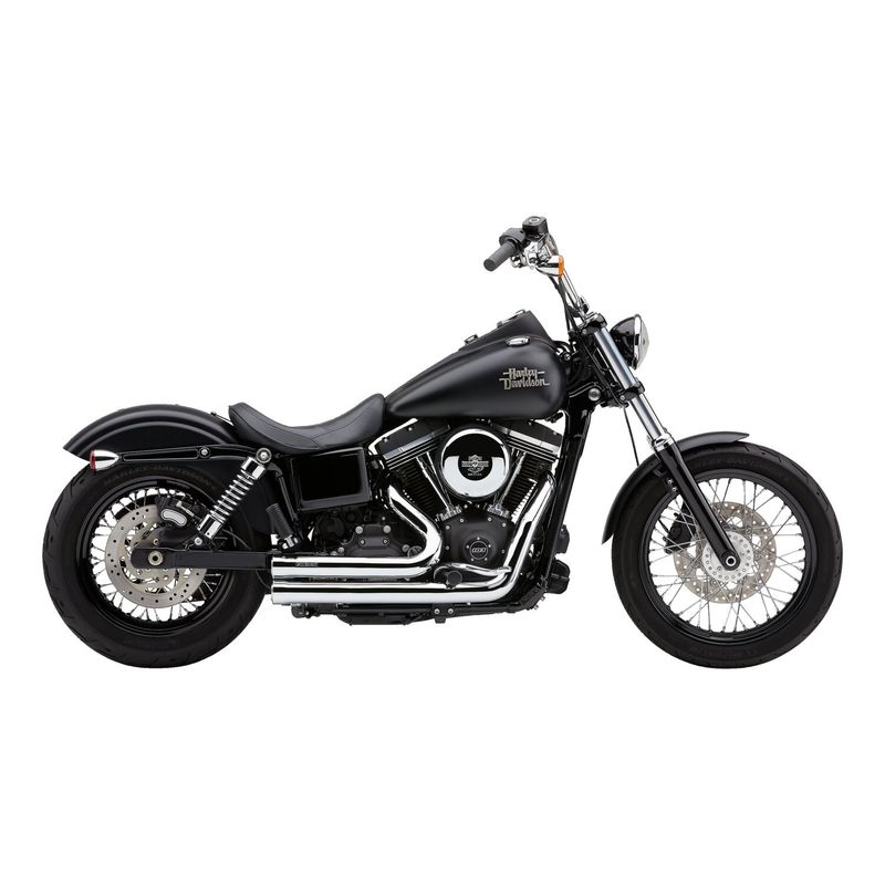 Avgassystem Cobra Speedster 909 krom Softail 12-17