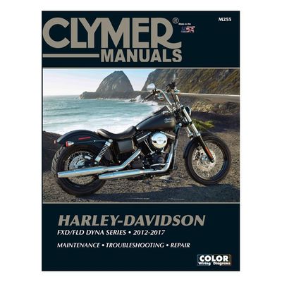 Verkstadshandbok Clymer Dyna models 12-17