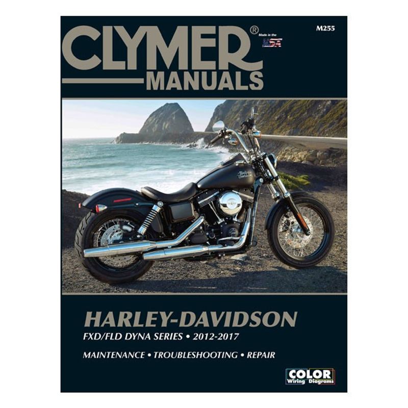 Verkstadshandbok Clymer Dyna models 12-17