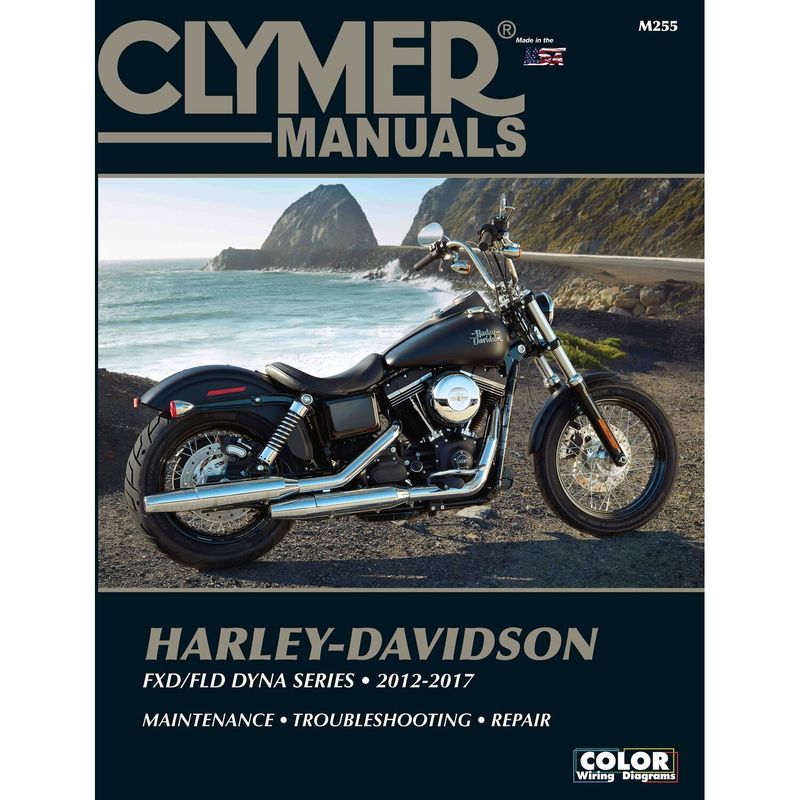 Verkstadshandbok Clymer Dyna models 12-17