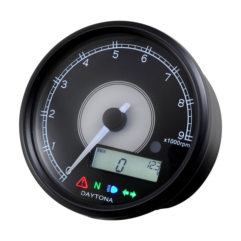Varvräknare Daytona Velona 9000rpm 80mm universal