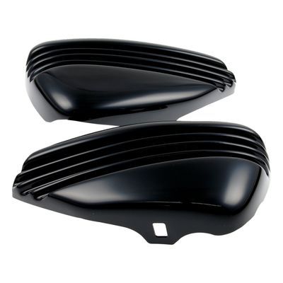 Sidokåpa Cult-Werk Bobber blanksvart XL Sportster 14-22