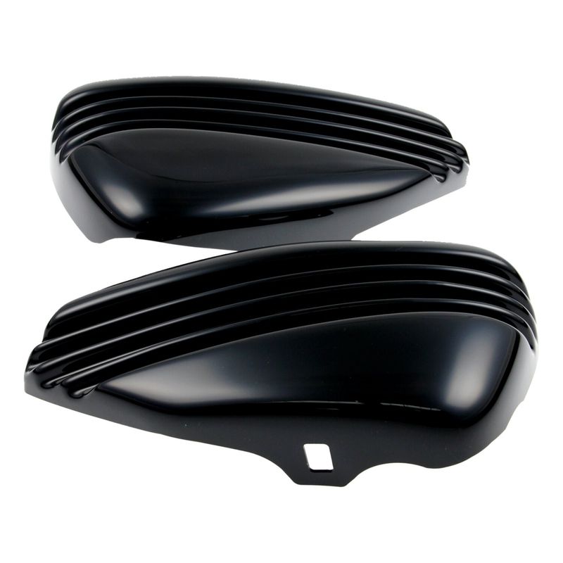 Sidokåpa Cult-Werk Bobber blanksvart XL Sportster 14-22