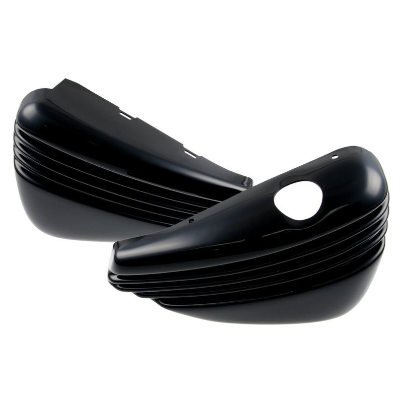 Sidokåpa Cult-Werk Bobber blanksvart XL Sportster 14-22