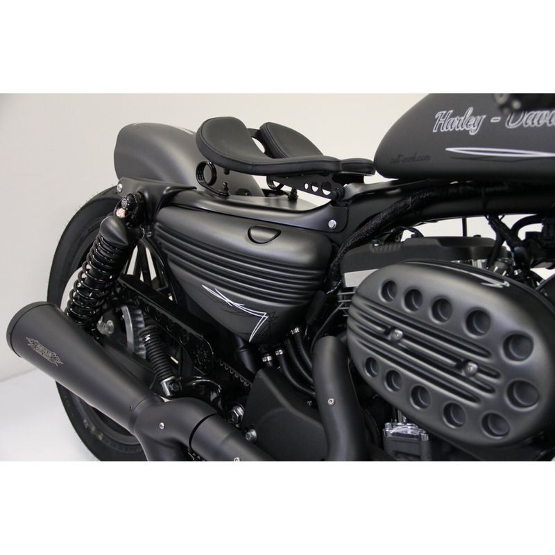 Sidokåpa Cult-Werk Bobber mattsvart XL Sportster 04-13