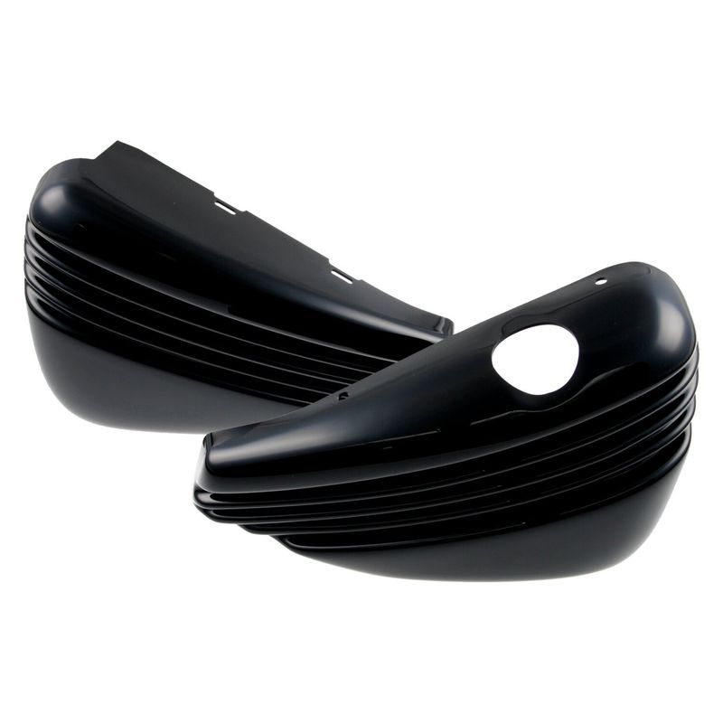 Sidokåpa Cult-Werk Bobber blanksvart XL Sportster 04-13