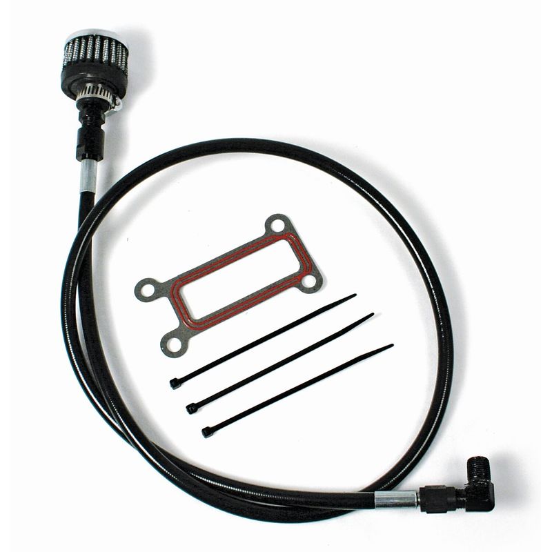 Vevhusventilationssats oljetank Feuling svart FLT/Touring 99-01 3076
