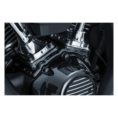 Skruvkåpa Kuryakyn Kool svart Softail 18-24