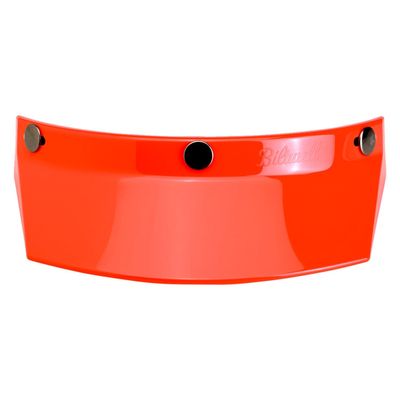 Skärm hjälm Biltwell Moto orange
