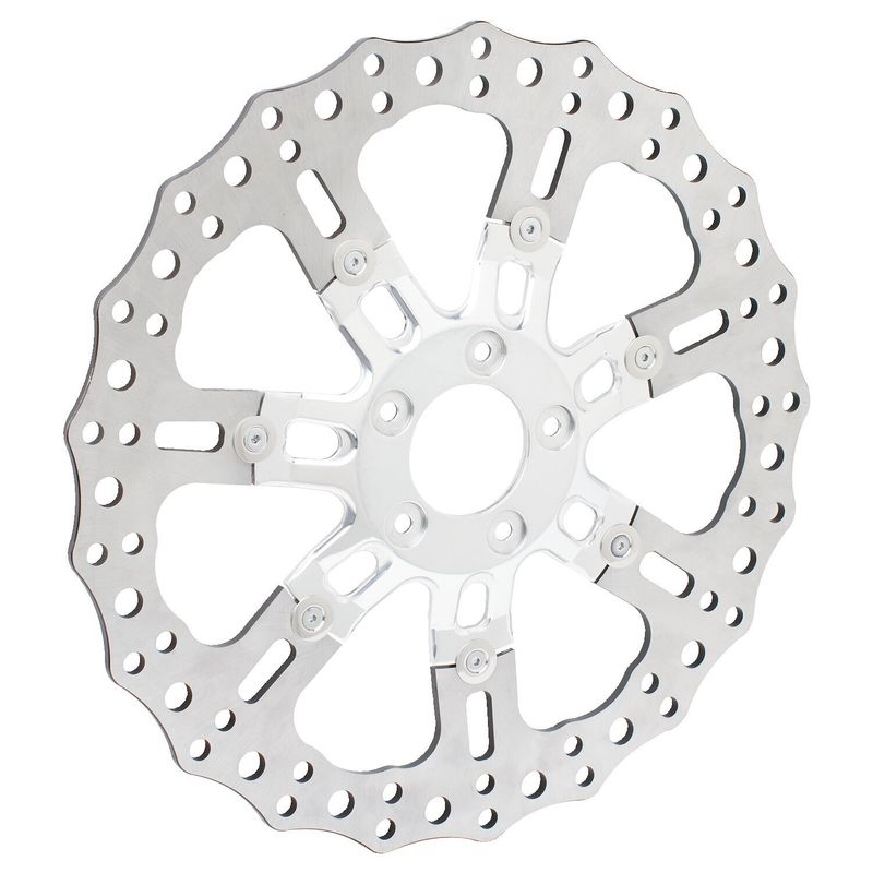 Bromsskiva ventil fram Arlen Ness 7 14" polerad
