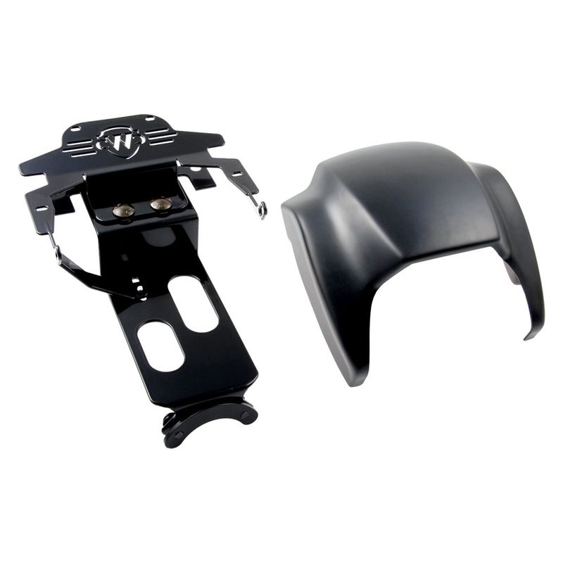 Mask strålkastare Cult-Werk New Night Rod 09–17 V-Rod Muscle blanksvart