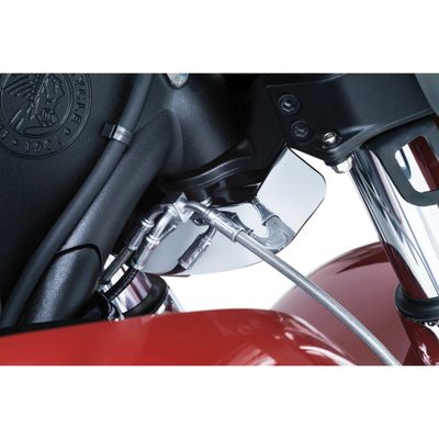 Vindavvisare nedre gaffelkrön Kuryakyn krom Indian Chieftain 19-22 m.fl.