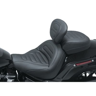Solosadel Mustang Touring förare justerbar Softail Fat Bob Softail FXFB m.fl.