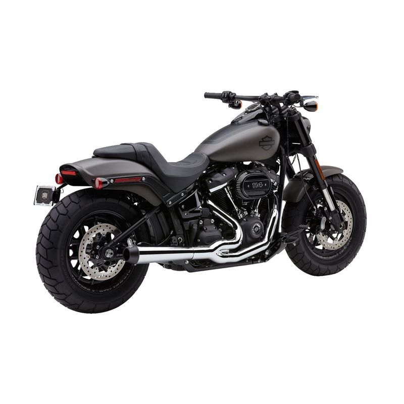 Avgassystem Cobra El Diablo 2 into-1 krom Softail FXFB/S Fat Bob 18-20