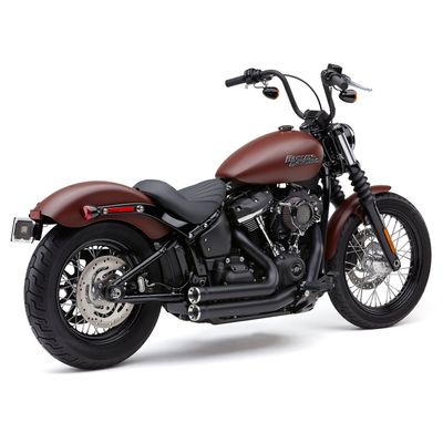 Avgassystem Cobra Speedster Shorts RPT Softail Softail FLHC/S m.fl. svart