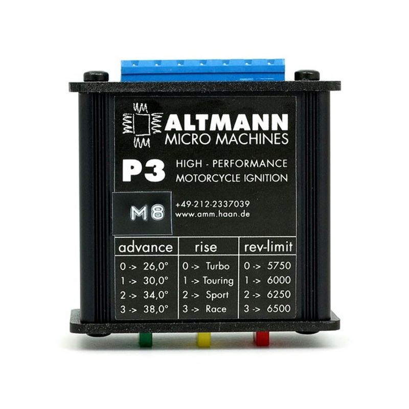 Tändmodul Altmann AMM-P3M8 enkel carbureted M8 engines 17-26