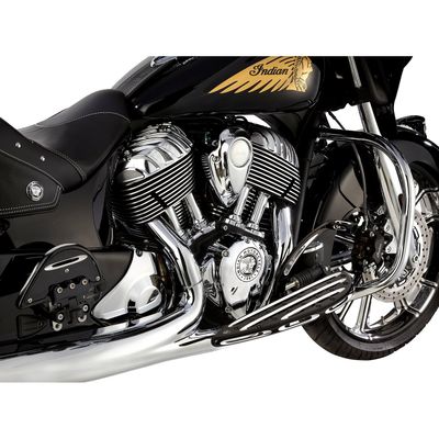 Fotplattor Arlen Ness 3" förare Indian Chief, Chieftain, svart