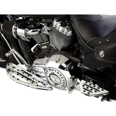 Fotplattor Arlen Ness 7" passagerare Indian Chief, Chieftain, krom