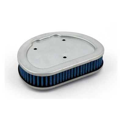 Luftfilterinsats MCS Lightning blå FLT/Touring 08-13