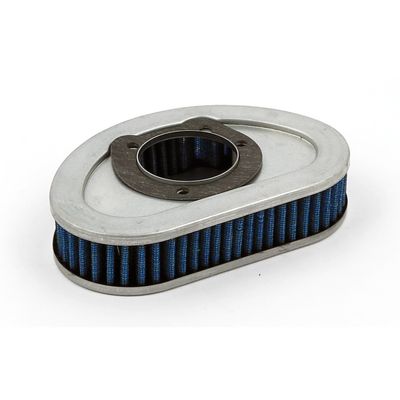 Luftfilterinsats MCS Lightning blå Dyna with teardrop filter cover