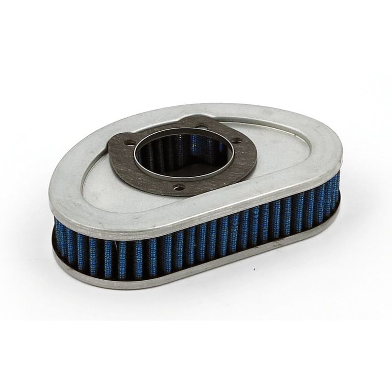 Luftfilterinsats MCS Lightning blå Dyna with teardrop filter cover