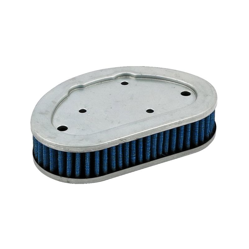 Luftfilterinsats MCS Lightning blå Dyna with teardrop filter cover