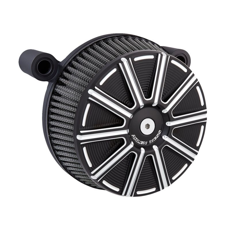 Luftfiltersats Arlen Ness 10-GAUGE 1 Sucker Evo Big Twin with CV standard