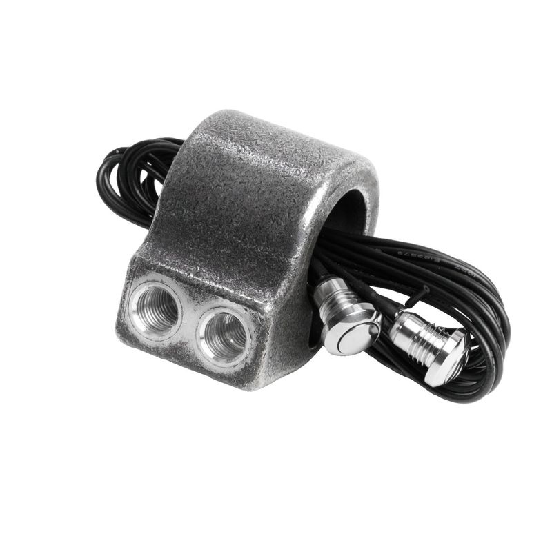 Strömbrytare Wannabe choppers WannaButton 1" aluminium
