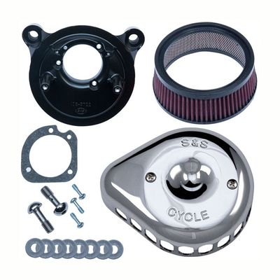 Luftfiltersats S&S 170-0449 Teardrop XL Sportster with CV carburetor