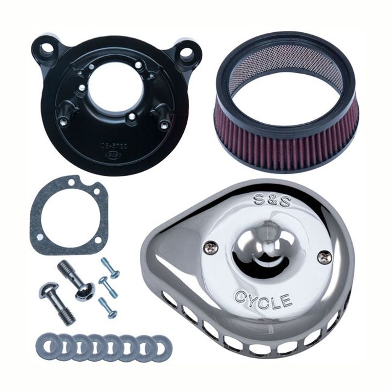 Luftfiltersats S&S 170-0449 Teardrop XL Sportster with CV carburetor